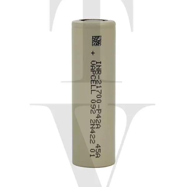 VAPCELL P42A 21700 30A 4200MAH BATTERY