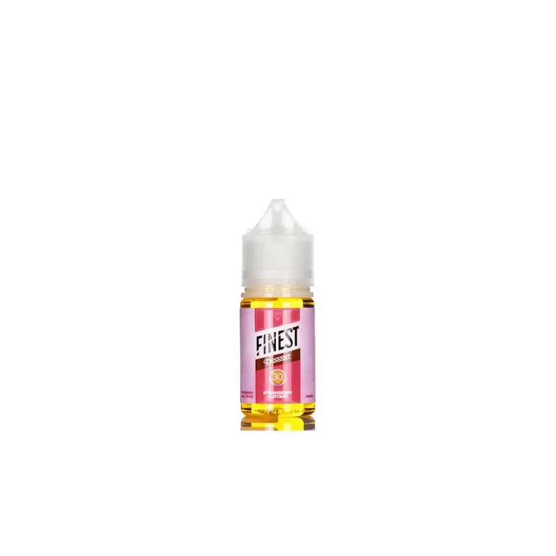 Finest Salt Nic – Desert Edition – Strawberry Custard – 30mL - Randmvapesaustraliawholesale - Image 2