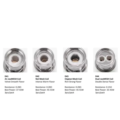 Wotofo nexMINI D Series Coil 3pcs/1pc - D43 Clapton Mesh 3pcs