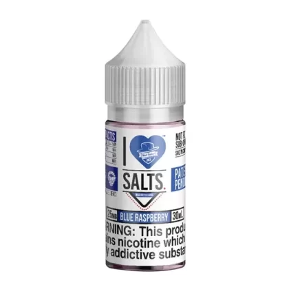 I Love Salts Blue Raspberry - Site#VAP~Nicotine#25mg>50mg