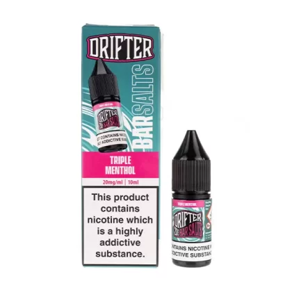 Triple Menthol Nic Salt E-Liquid by Drifter - 20mg