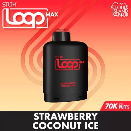 STLTH LOOP MAX 70K Pod Pack – Strawberry Coconut Ice
