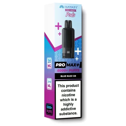 Blue Razz GB Pro Max+ Refills by Hayati - Ecigarettedirect Co