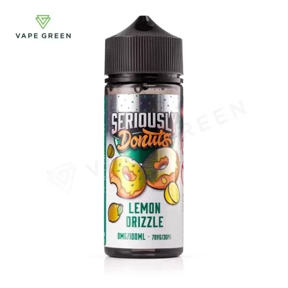 Lemon Drizzle Shortfill E-Liquid by Seriously Donuts 100ml - Eliquidsupply