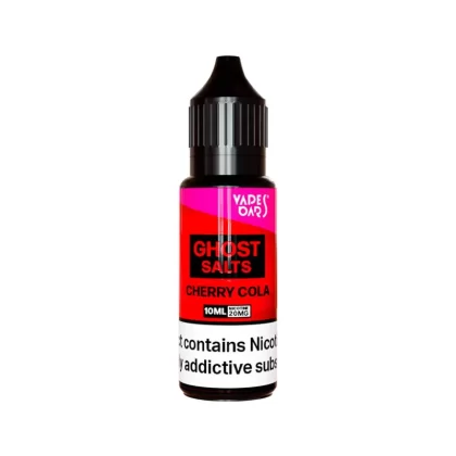 Vapes Bars Ghost Salts Chery Cola Nic Salt - 10 Pack