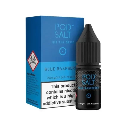 Blue Raspberry Nic Salt By Pod Salt - 20mg