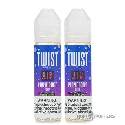 Twist E-Liquids – Purple Grape (Grape Berry Mix) 120mL - Vape Product, Vape Product