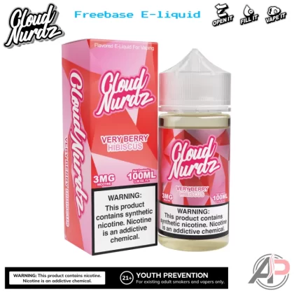 Cloud Nurdz Very Berry Hibiscus E-Liquid 100mL