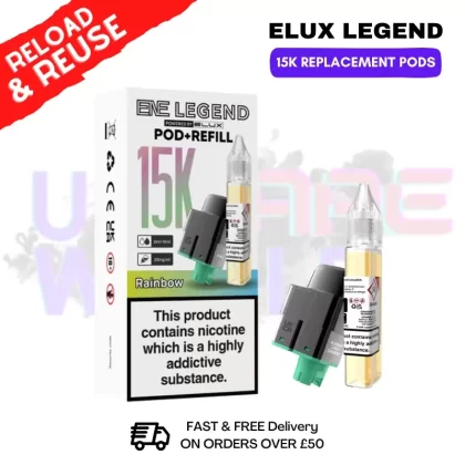 Rainbow Ene 15K Replacement Pods – Lowest Price