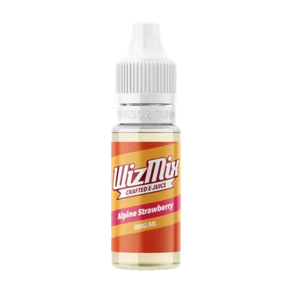 WizMix Alpine Strawberry - 10ml - 0mg - Vape Product (9AFAE5)