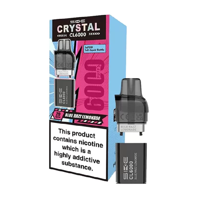 SKE Crystal CL6000 Prefilled Pods Refill