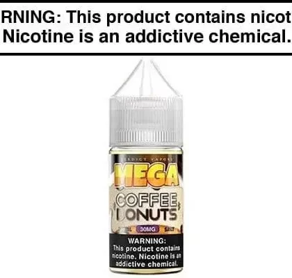 COFFEE DONUTS BY MEGA SALTS 30ML - Vapejuice