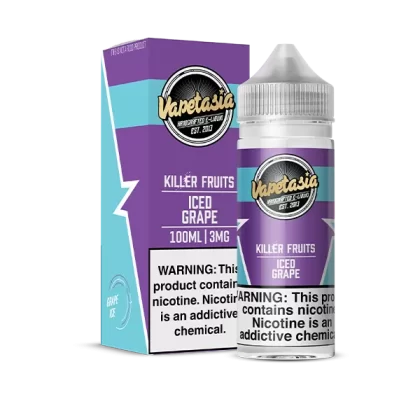 Vapetasia Killer Fruits Iced Grape eJuice - Vape Product; Vape Product, Vape Product (A410ED)