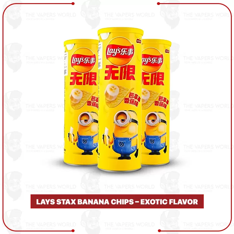 Lays Stax Banana Chips – Exotic Flavor - Thevapersworld