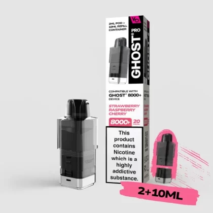 Strawberry Raspberry Cherry 2ML+10ML Pods