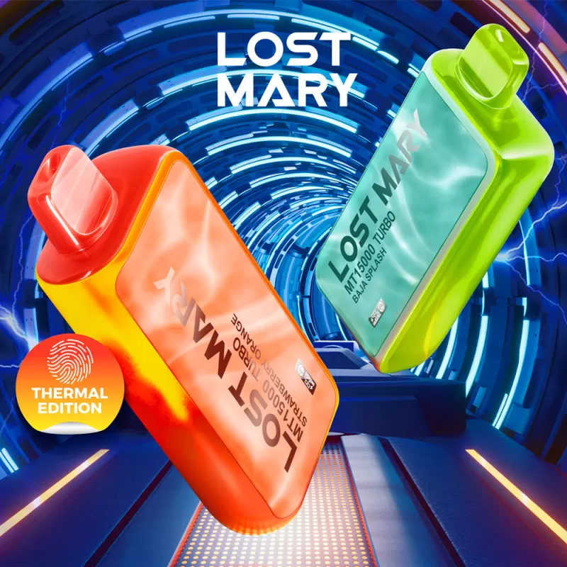 Lost Mary MT15000 Turbo Disposable Device - 15,000 Puffs - Raspberry Banana (Thermal Edition) - Image 2