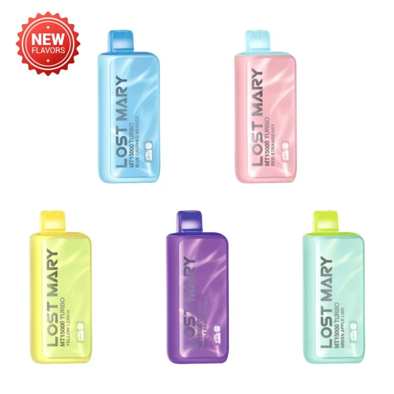 Lost Mary MT15000 Turbo Disposable Device - 15,000 Puffs - Raspberry Banana (Thermal Edition) - Image 3