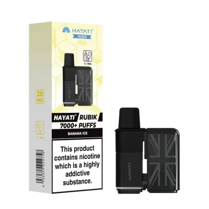 Hayati Rubik 7000 Refill Pods - Strawberry Kiwi