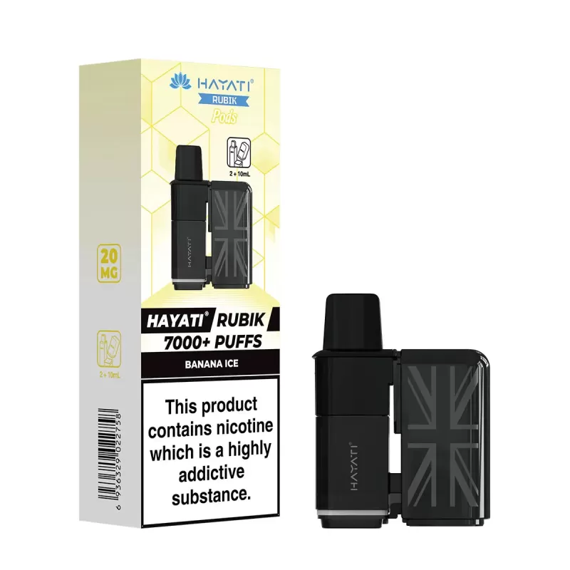 Hayati Rubik 7000 Refill Pods - Strawberry Kiwi