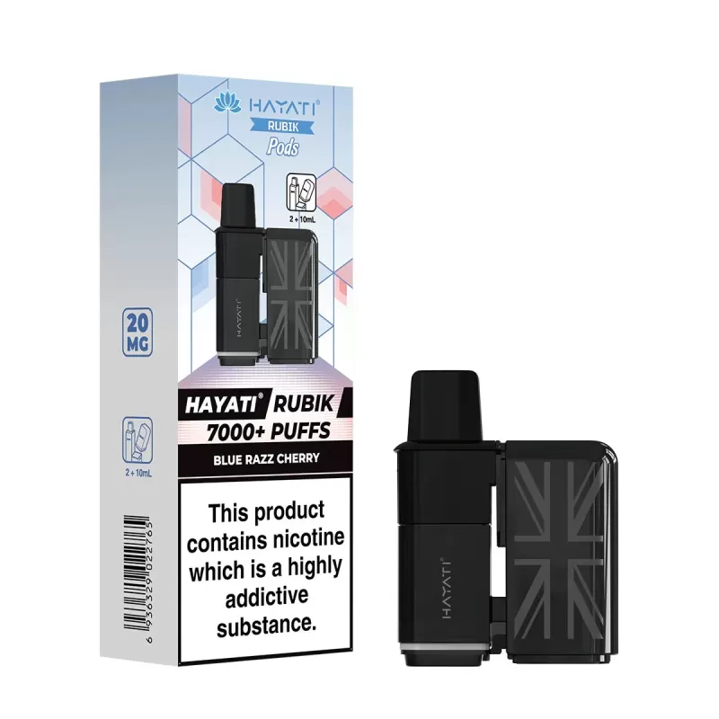 Hayati Rubik 7000 Refill Pods - Strawberry Kiwi - Image 2