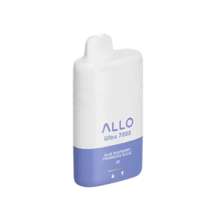 Allo Ultra – 7000 Puffs – Rechargeable Disposable Vape – Blue Raspberry