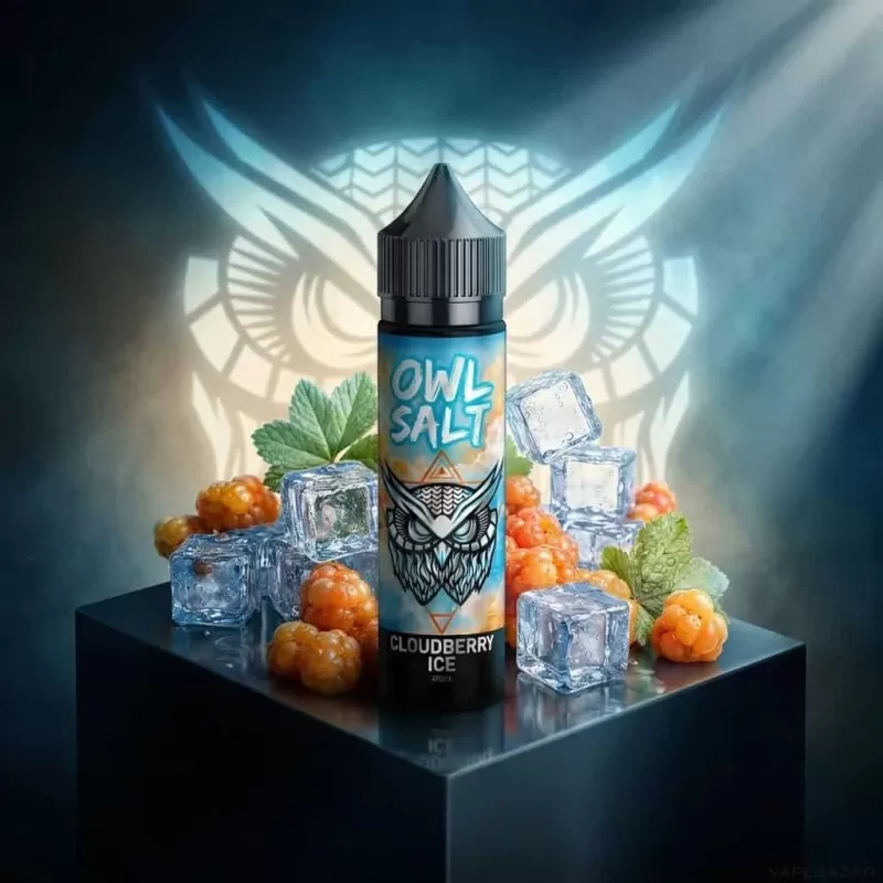 OWL Salt Longfill Cloudberry Ice Aroma 10ml in 60ml - 0 mg/ml; Vape Product; Vape Product (323639)