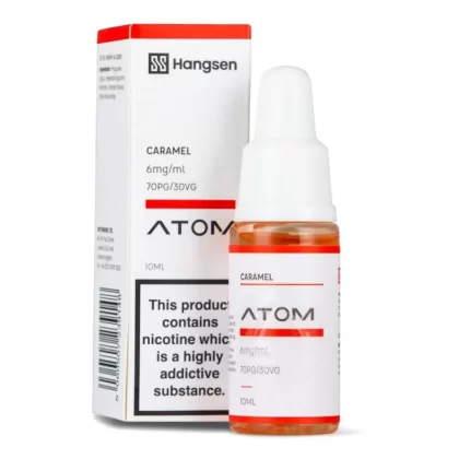 Caramel E-Liquid Atom Series by Hangsen (10ml) - 6mg