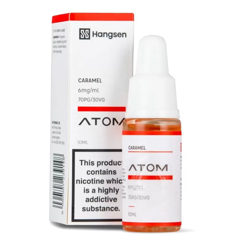 Caramel E-Liquid Atom Series by Hangsen (10ml) - 6mg