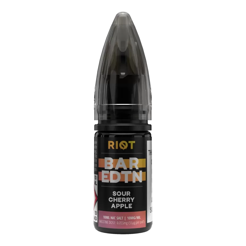 Sour Cherry Apple Nic Salt By Riot Squad BAR EDTN - 5mg