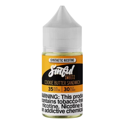 30ML | Cookie Butter Sandwich by Sinful Salt TFN