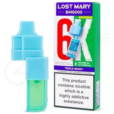 Triple Berry Lost Mary BM6000 Refill Pack - Ecigpremium