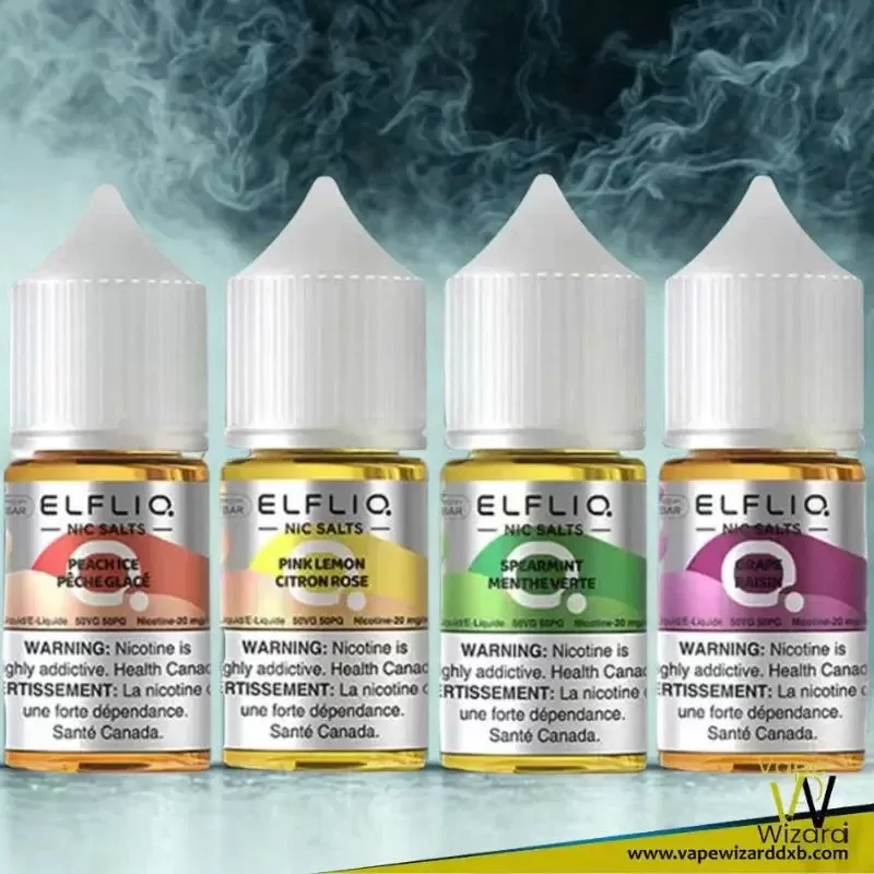 Elfliq Saltnic E-liquid 30MG By Elfbar - Vapewizarddxb