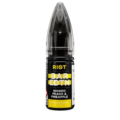 Mango Peach Pineapple BAR EDTN Riot Squad Nic Salt E-liquid - 10mg