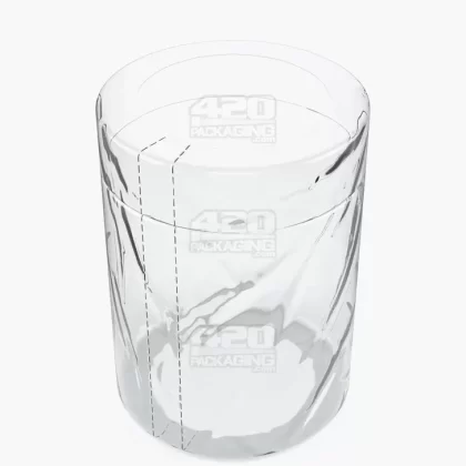 Tamper Evident | Heat Seal PVC Shrink Bands | 140mm x 140mm – Clear Plastic – 1000 Count