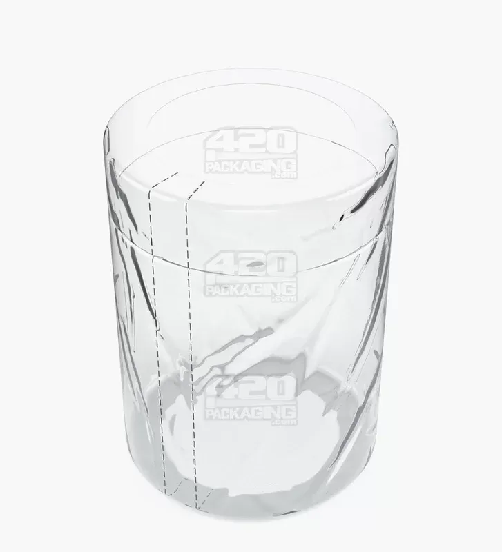Tamper Evident | Heat Seal PVC Shrink Bands | 140mm x 140mm – Clear Plastic – 1000 Count
