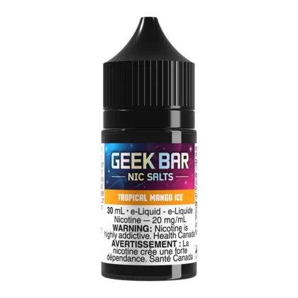 Geek Bar Salt Nic E-Liquid - Tropical Mango Ice 30ml - 20mg/ml