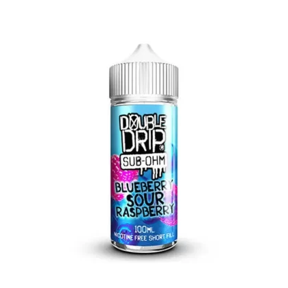 Double Drip Blueberry Sour Raspberry 100ml Shortfill