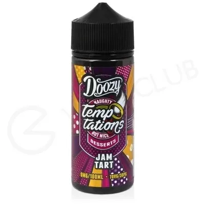 Jam Tart Shortfill E-Liquid by Doozy Temptations 100ml