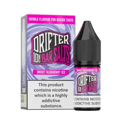 Drifter Bar Salts Sweet Blueberry Ice Nic Salt - 10mg