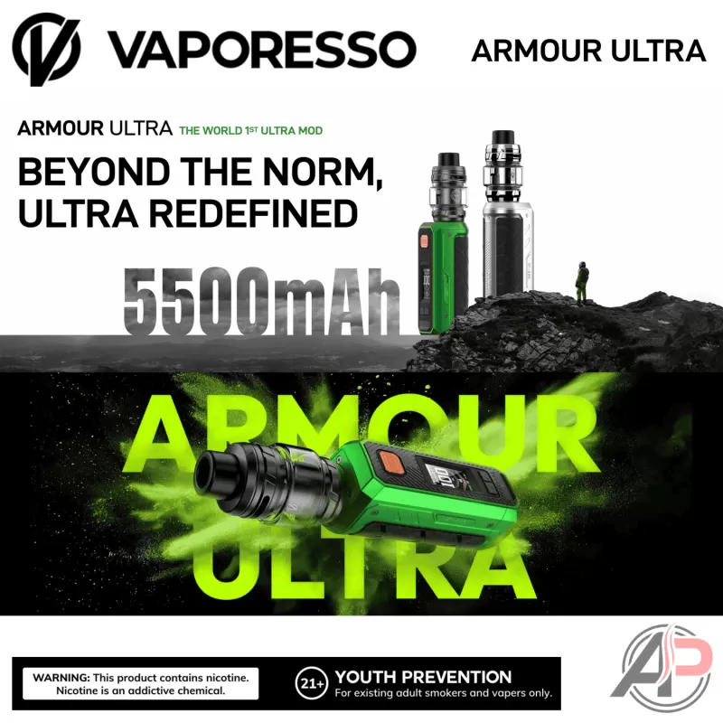 Vaporesso Armour Ultra 100W Starter Kit Device - Image 2