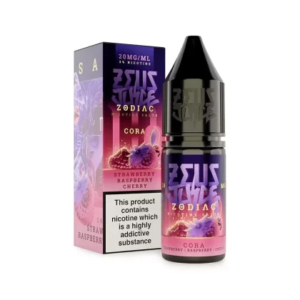 Cora By Zeus Juice Zodiacs 10ml Nic Salt - Nicotine Strength#5mg (Salt)>10mg (Salt)>20mg (Salt) (912020)