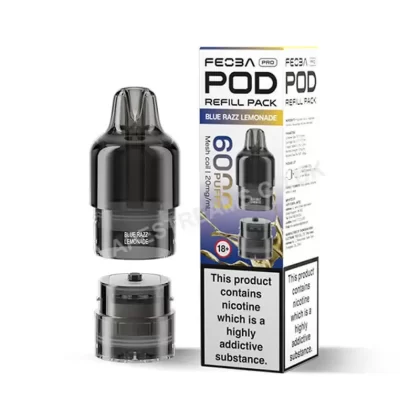 Feoba Pro 6K Blue Razz Lemonade Pods - Vapestreams Co