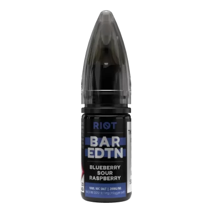 Blueberry Sour Raspberry Nic Salt By Riot Squad BAR EDTN - 20mg