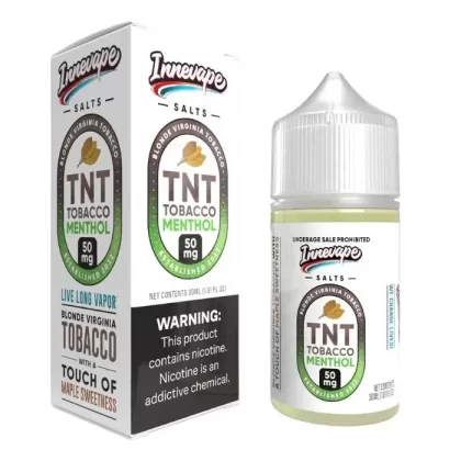 TNT Tobacco Menthol Nicotine Salt by Innevape - Vape Product; Vape Product, Vape Product