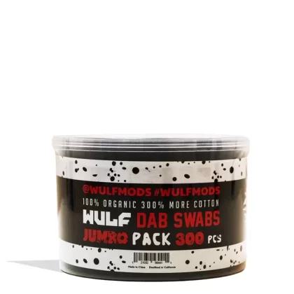 Wulf Mods Cotton Dab Swab 300pk