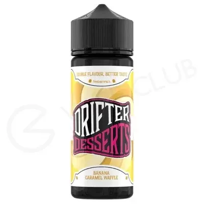 Banana Caramel Waffle Shortfill E-Liquid by Drifter Desserts 100ml