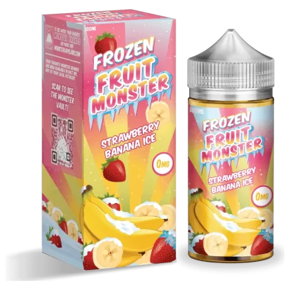 Frozen Fruit Monster Strawberry Banana 100ml Vape Juice - Eightvape
