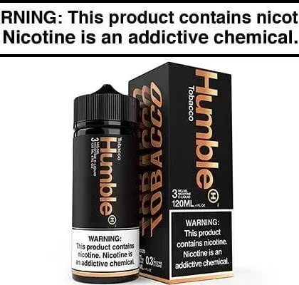 TOBACCO BY HUMBLE JUICE CO. 120ML - Vape Product, Vape Product (80DFAE)