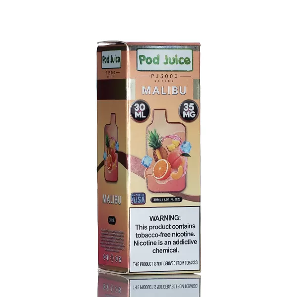 Pod Juice Salt PJ5000 - Malibu - 30ml - 35mg - Image 3
