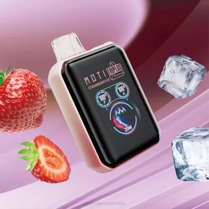 MOTI vape amazon – MOTI Triplus 20K Disposable Vape (5%, 20000 Puffs) Strawberry Ice 6422T9